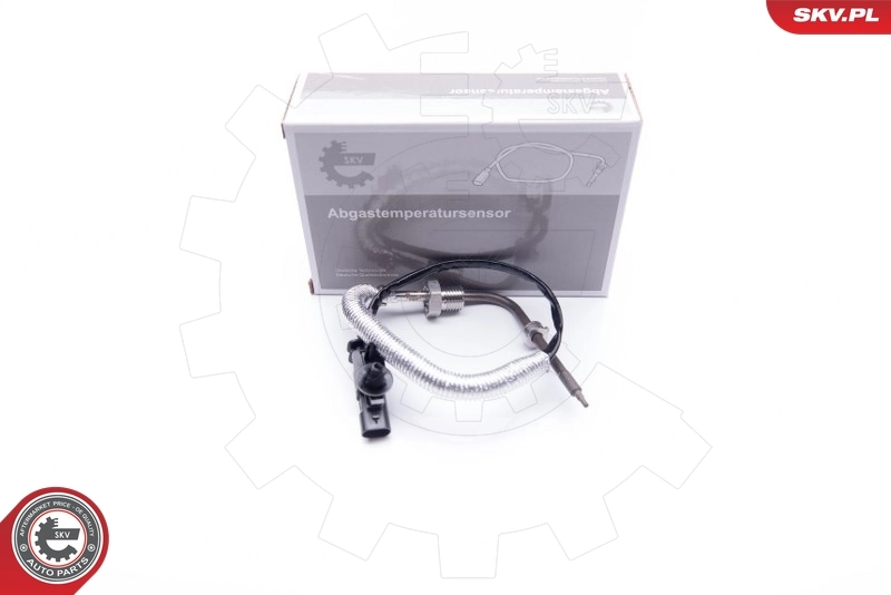 Sensor, exhaust gas temperature